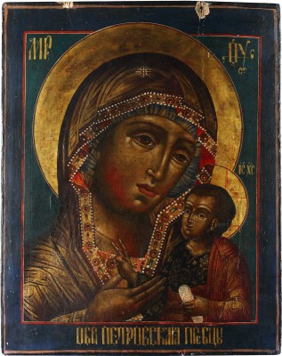 Икона «Божия Матерь Петровская» 